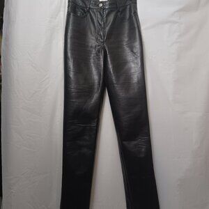 ARITIZIA WILFRED FAUX LEATHER PANTS